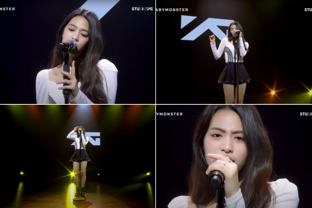 Ahyeon từng gây sốt khi cover ca khúc “Dangerously” của Charlie Puth. Ảnh: YG