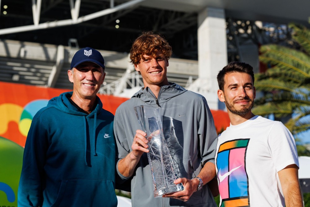 Sinner giành danh hiệu thứ ba trong năm 2024. Ảnh: Miami Open