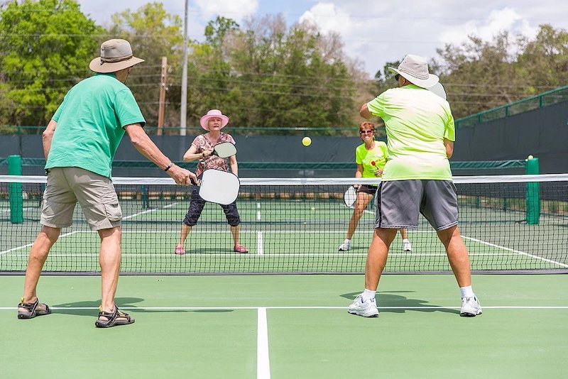 Pickleball phù hợp với mọi lứa tuổi. Ảnh: The Washington Post