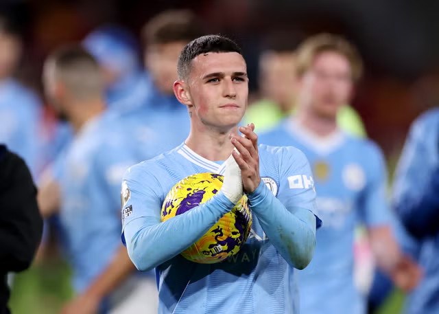 Foden liên tục tỏa sáng vào những thời điểm Man City cần bàn thắng nhất.  Ảnh: AFP