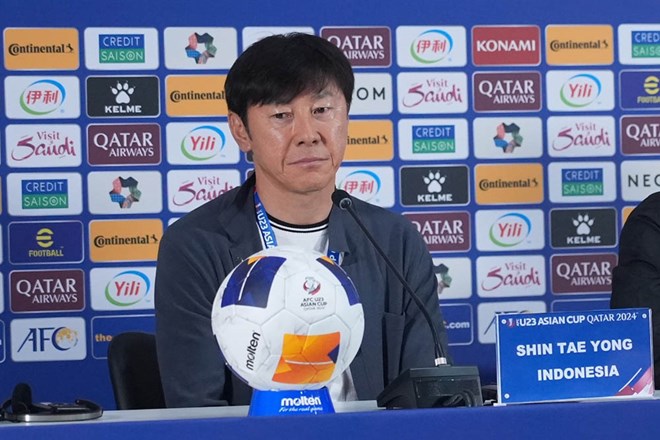 HLV Shin Tae-yong chỉ trích trọng tài tại giải U23 châu Á 2024