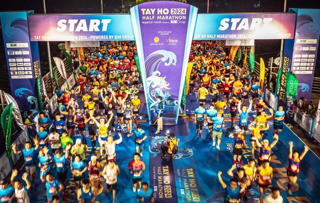 Người tham dự giải chạy marathon thực hiện cam kết ra sao?