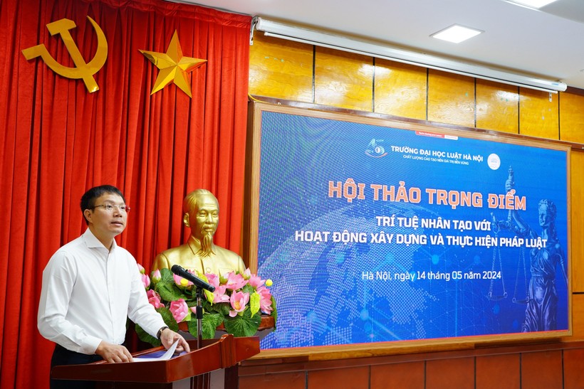 TS Đoàn Trung Kiên - Hiệu trưởng Trường ĐH Luật Hà Nội.