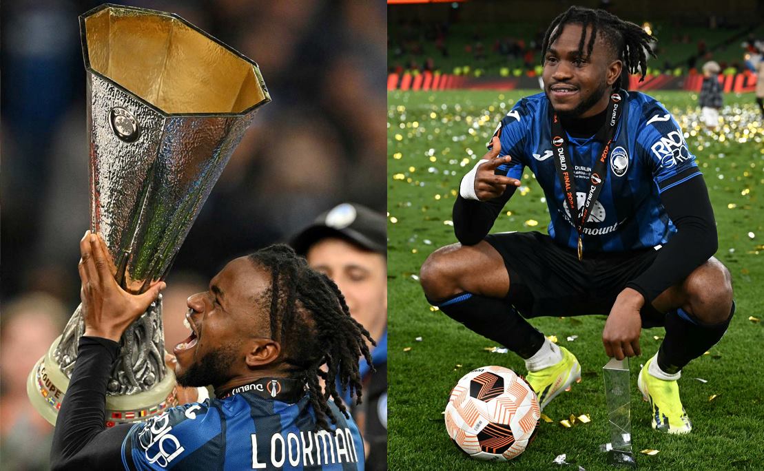 Lookman và Atalanta đã có trận chung kết để đời.  Ảnh: UEFA Europa League