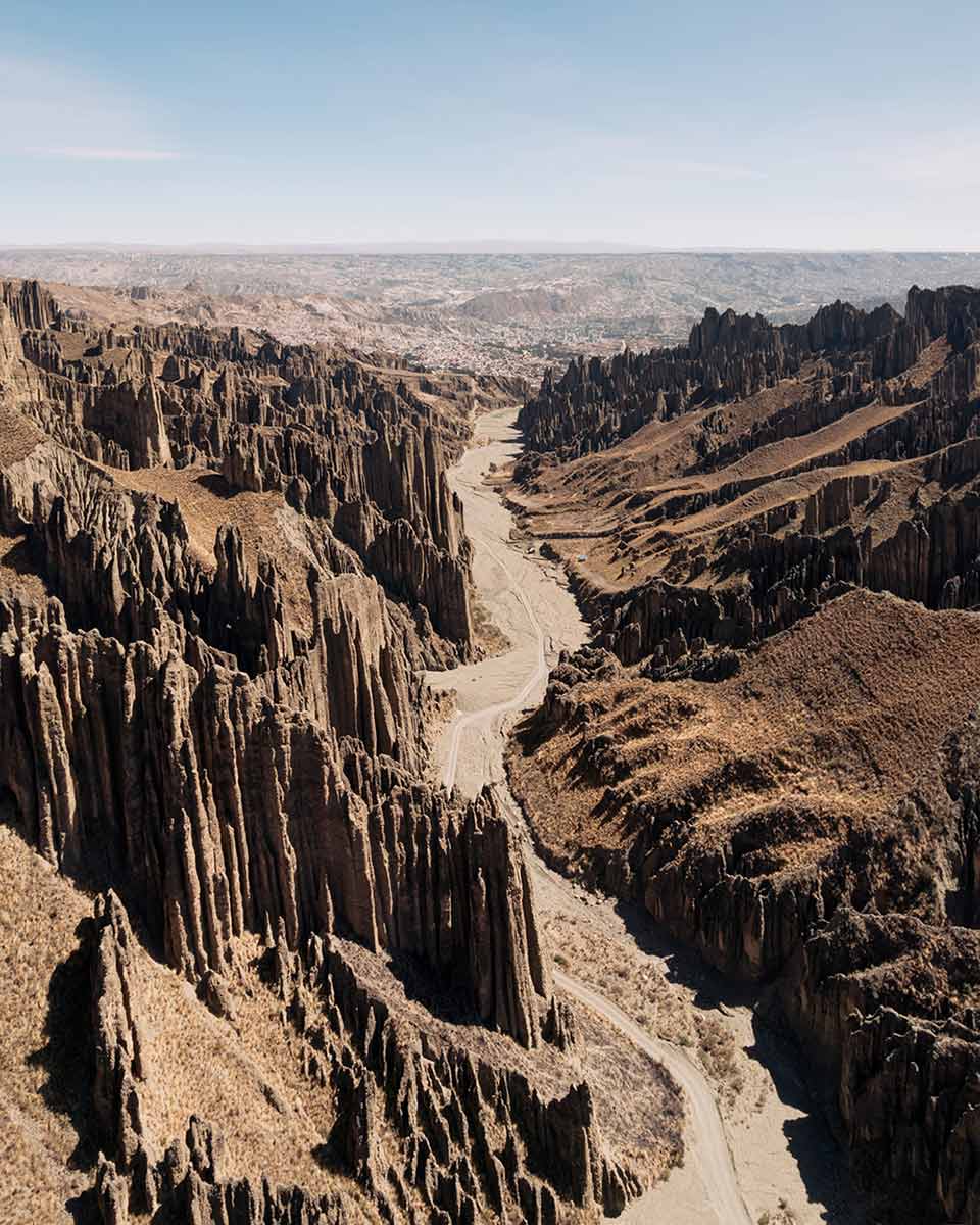 Valley de las Animas có khu rừng đá dày đặc, trông giống như những mũi kim nhọn đâm thẳng về phía bầu trời. Ảnh: NVCC