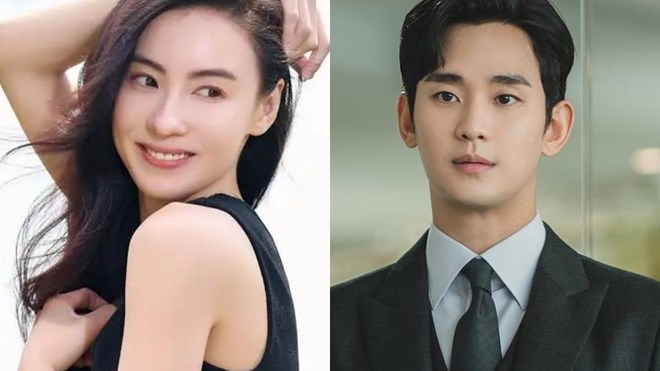 Hình ảnh Trương Bá Chi phấn khích, nói lời rung động trước Kim Soo Hyun được chia sẻ rầm rộ