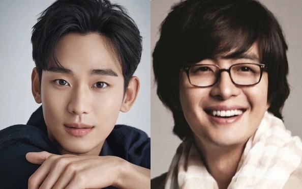 Kim Soo Hyun đầu quân về công ty của Bae Yong Joon từ khi còn là diễn viên tân binh. Ảnh: Naver