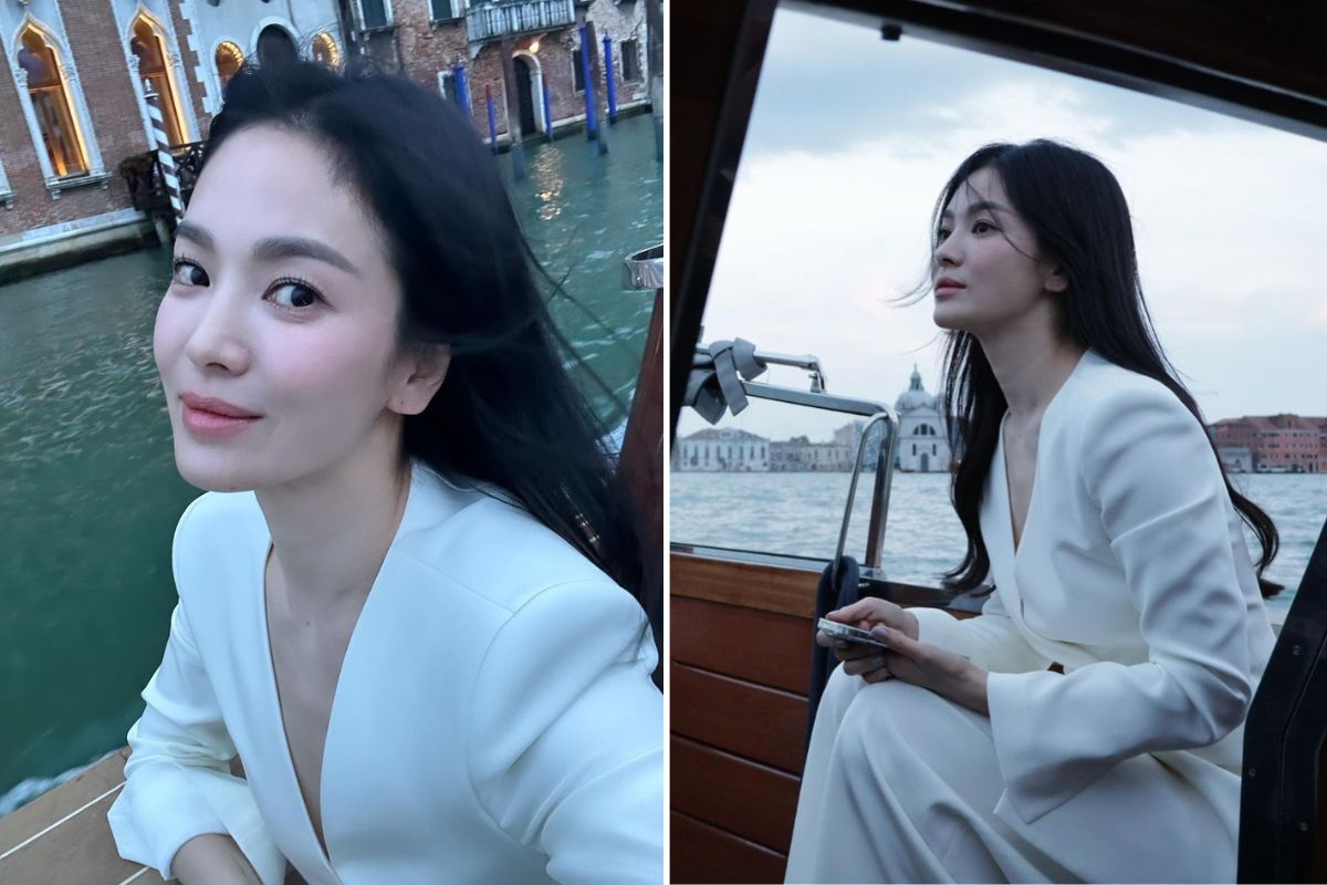 Song Hye Kyo trẻ trung, thanh lịch khi đến Ý. Ảnh: Instagram