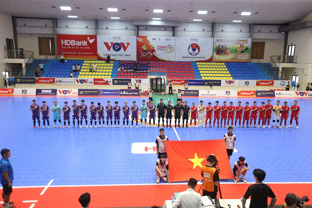 Lượt về giải futsal vô địch quốc gia 2024 khởi tranh tối 25.6. Ảnh: VFF