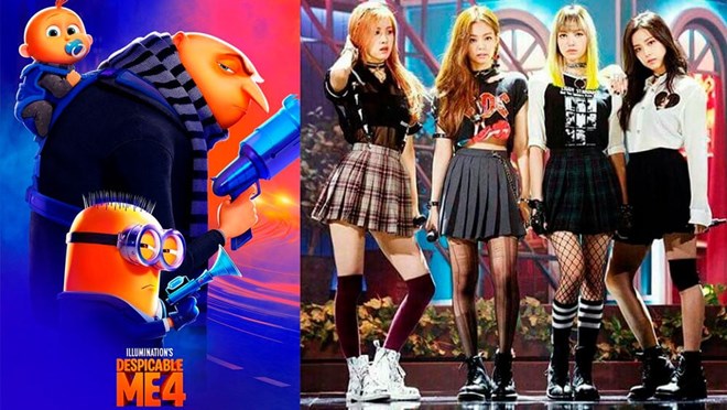 Bản hit làm nên tên tuổi Blackpink góp mặt trong bom tấn Despicable Me 4