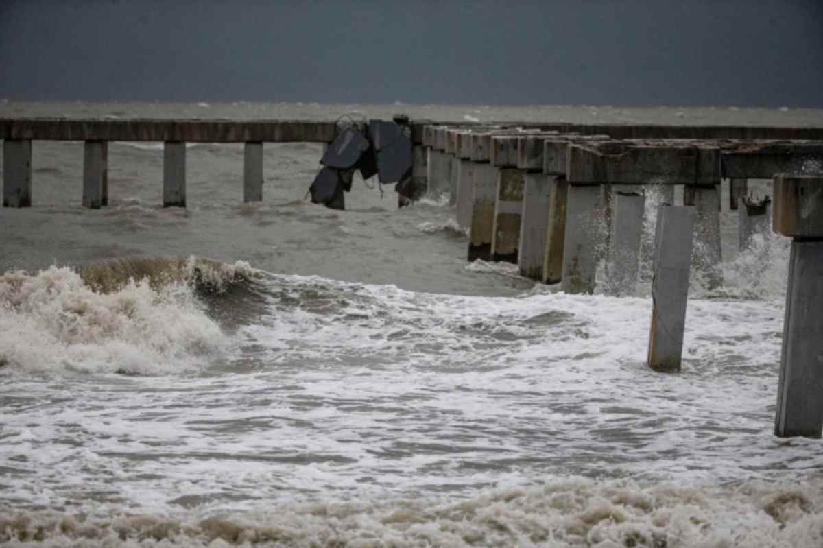 Bão Debby dự kiến gây mưa lớn, lũ lụt ở Florida. Ảnh chụp màn hình