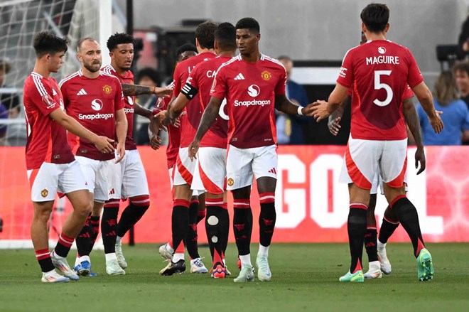 Man United hạ màn chuyến du đấu với nhiều thành quả tích cực. Ảnh: AFP