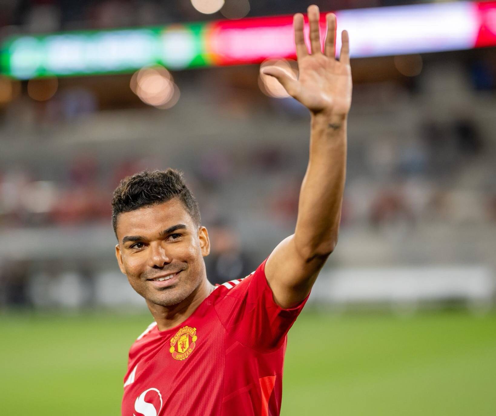 Phong độ của Casemiro trong trận Siêu cúp Anh là tín hiệu đáng mừng với Man United.  Ảnh: MUFC