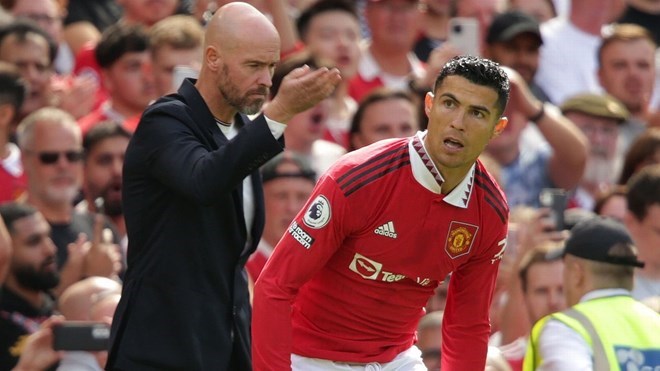 Ronaldo gửi thông điệp đến Ten Hag