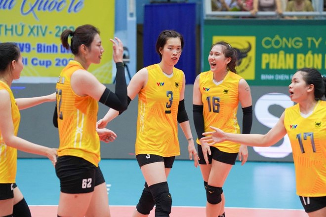 Đội VTV Bình Điền Long An. Ảnh: VFV