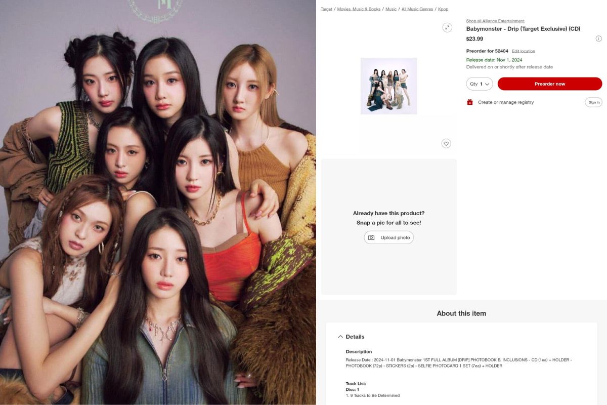 Full album đầu tiên của Baby Monster được cho là có 9 bài hát. Ảnh: Twitter