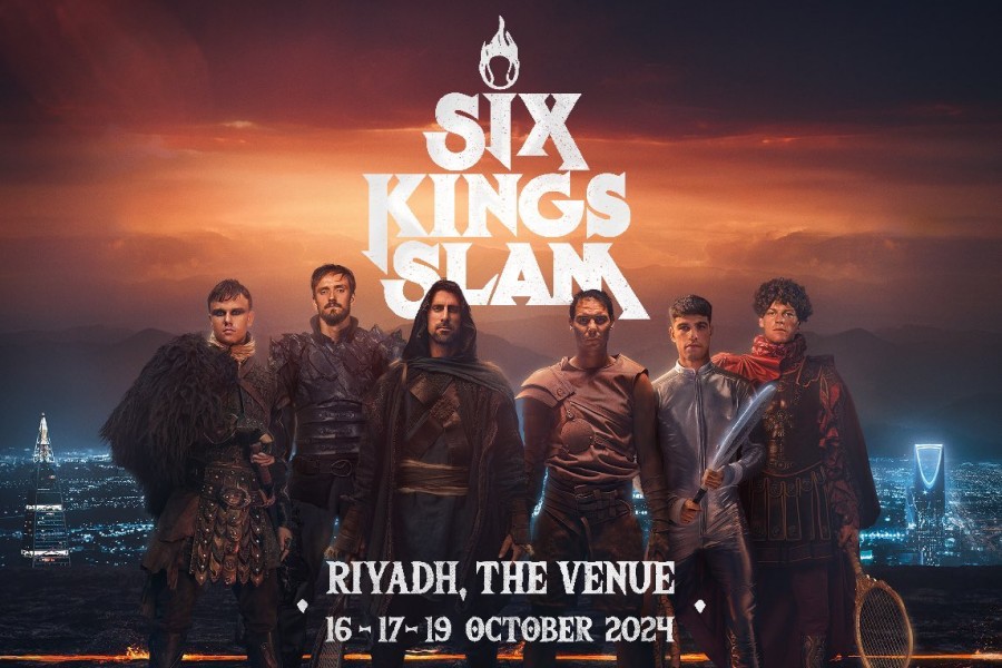 6 tay vợt nam hàng đầu tham gia 6 Kings Slam 2024. Ảnh: 6 Kings Slam