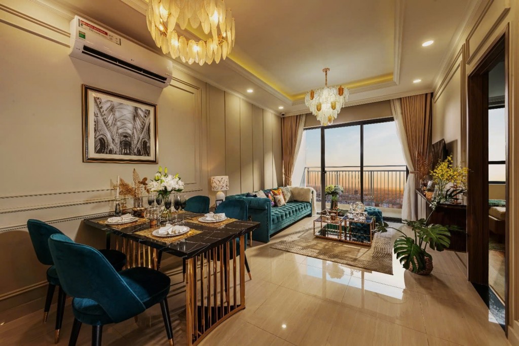 Căn hộ ngập tràn ánh sáng tại Hanoi Melody Residences