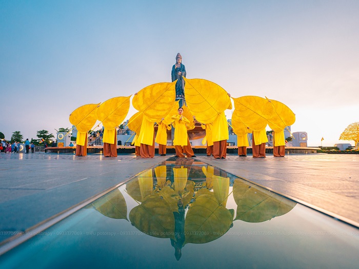 Nhiều di sản văn hoá được trình diễn tại núi Bà Đen. Ảnh: Sun World Ba Den Mountain