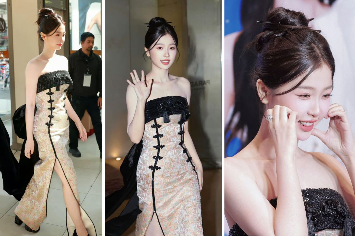 Ngu Thư Hân với phong cách nhã nhặn. Ảnh: Weibo