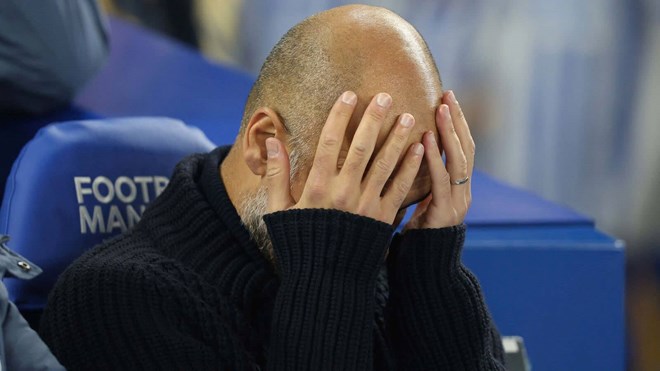 Man City thua tan nát trên cả 3 mặt trận. Ảnh: Sky Sports
