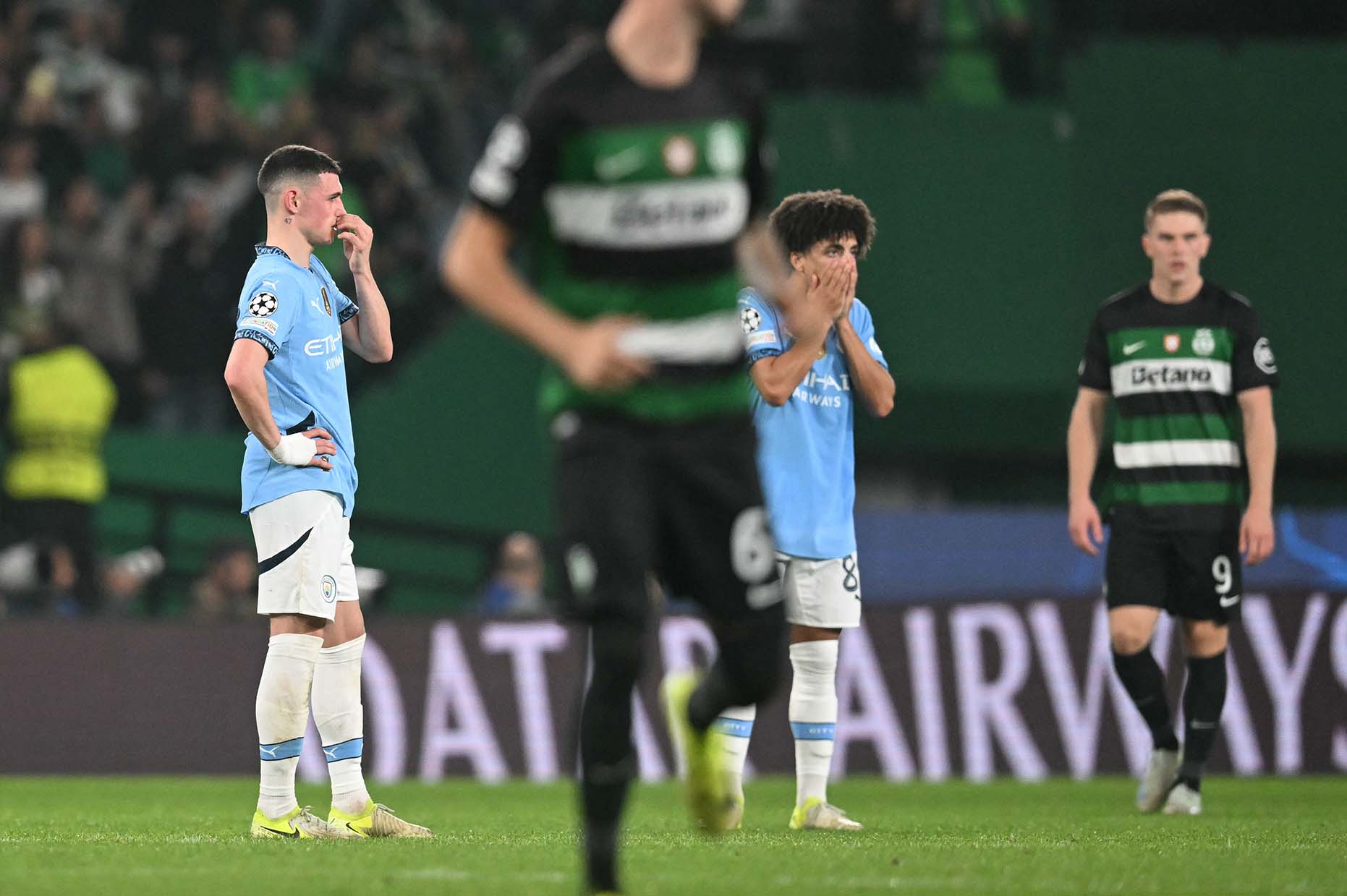 Man City đang cho thấy hệ quả của việc khá thờ ơ trên thị trường chuyển nhượng hè 2024. Ảnh: AFP