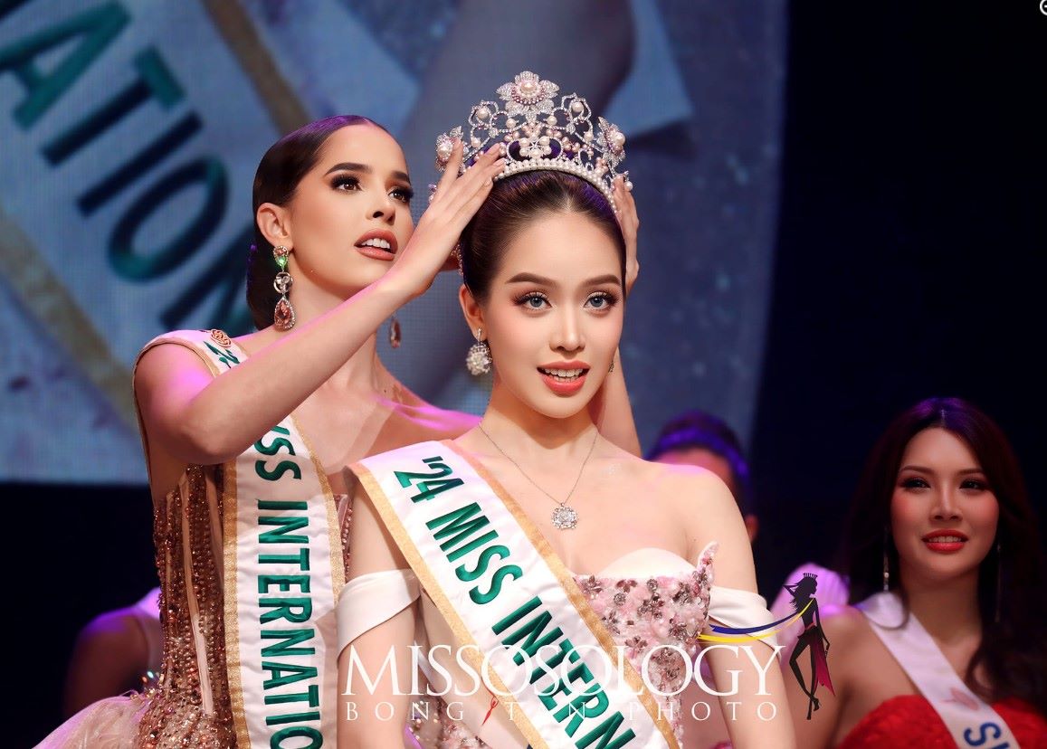 Thanh Thủy là Hoa hậu Việt Nam, hoa hậu cấp quốc gia đoạt vương miện Miss International 2024. Ảnh: BTC/Missosology