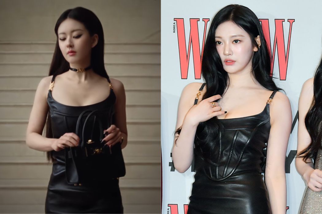 Cùng là đại sứ toàn cầu Versace, nhưng NingNing được đánh giá cao hơn Triệu Lộ Tư (trái). Ảnh: X
