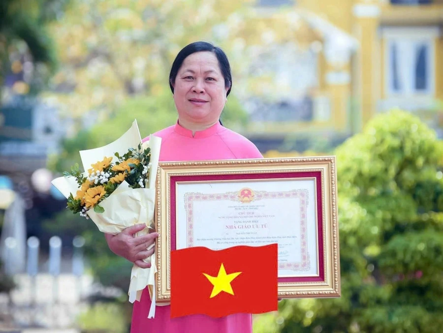 Chân dung NGƯT Nguyễn Thị Xuân.