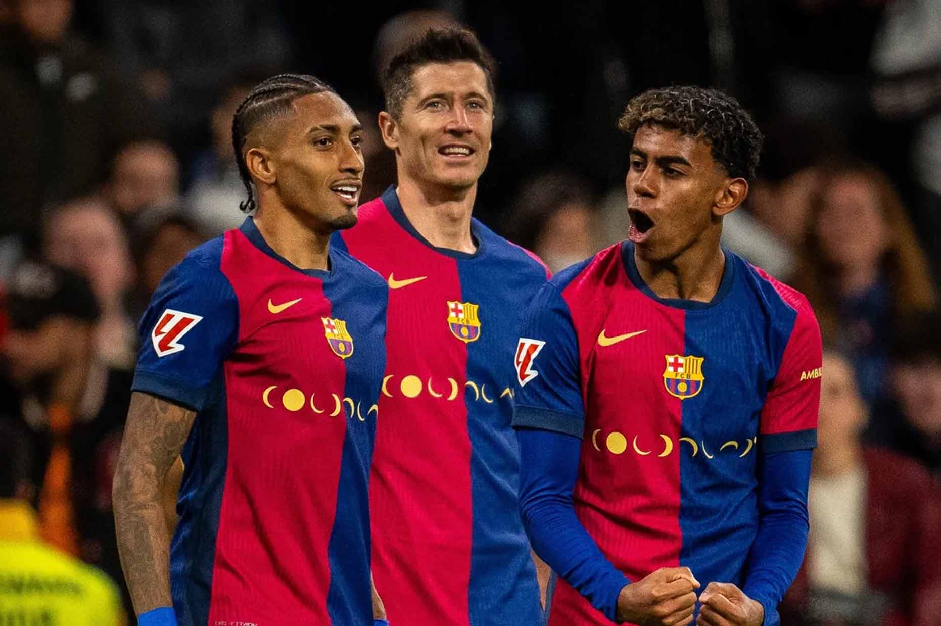 Blaugrana đã có bộ ba hủy diệt này và không cần tới Ansu Fati nữa. Ảnh: FC Barcelona