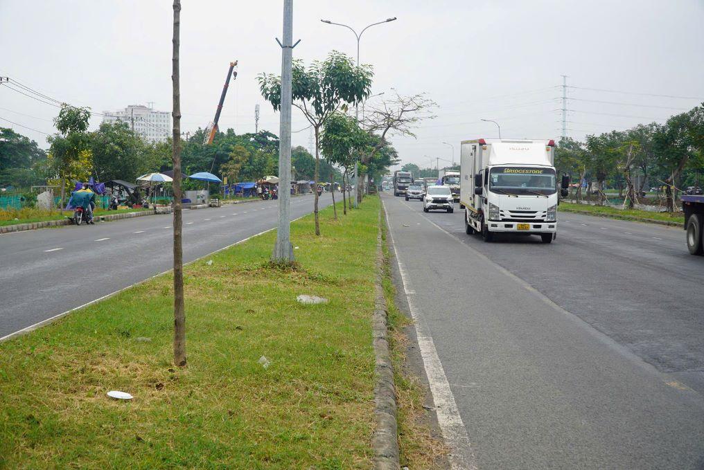 Cầu đường Bình Tiên có điểm cuối sau đường Nguyễn Văn Linh. Ảnh: Sở GTVT