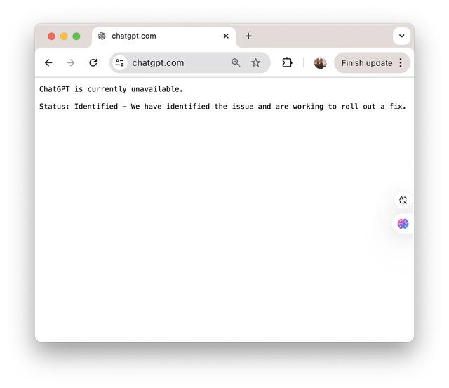 Sau Facebook, tới lượt ChatGPT sập- Ảnh 3. Sau Facebook, tới lượt ChatGPT sập- Ảnh 3.