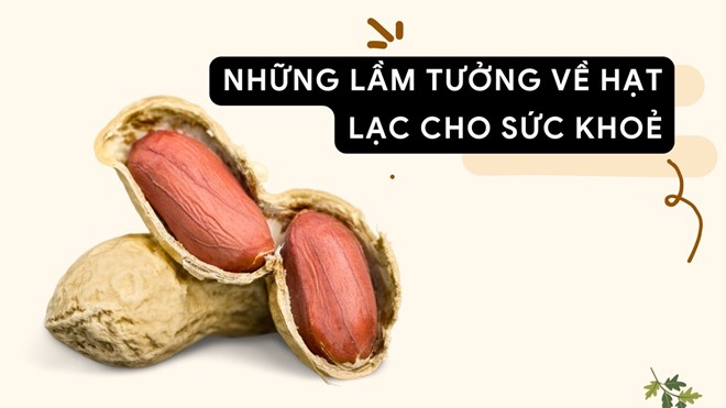 Những lầm tưởng về hạt lạc cho sức khoẻ