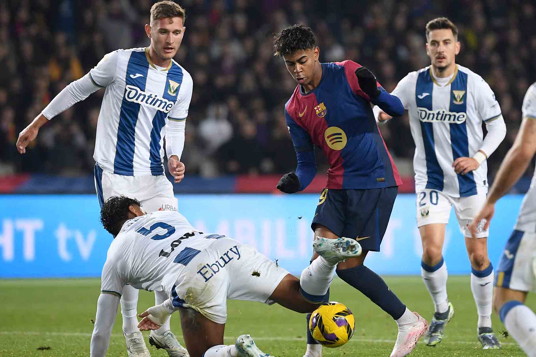 Lamine Yamal rất quan trọng với Barcelona. Ảnh: AFP