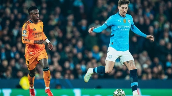 Man City để thua ngược Real trong 10 phút cuối trận lượt đi. Ảnh: MCFC