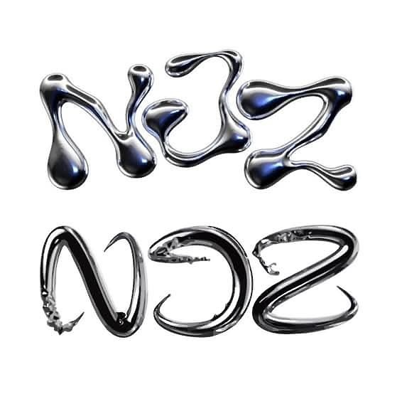 2 logo NJZ được nộp trong đơn đăng ký nhãn hiệu. Ảnh: Naver