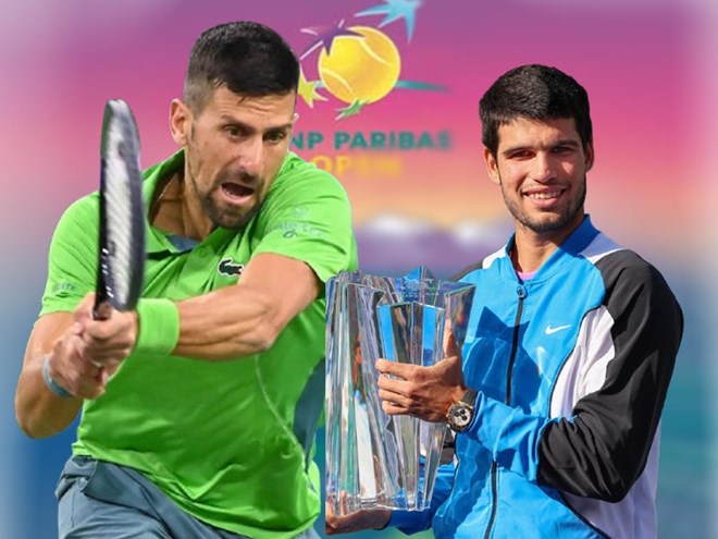 Alcaraz và Djokovic có thể gặp nhau ở tứ kết Indian Wells