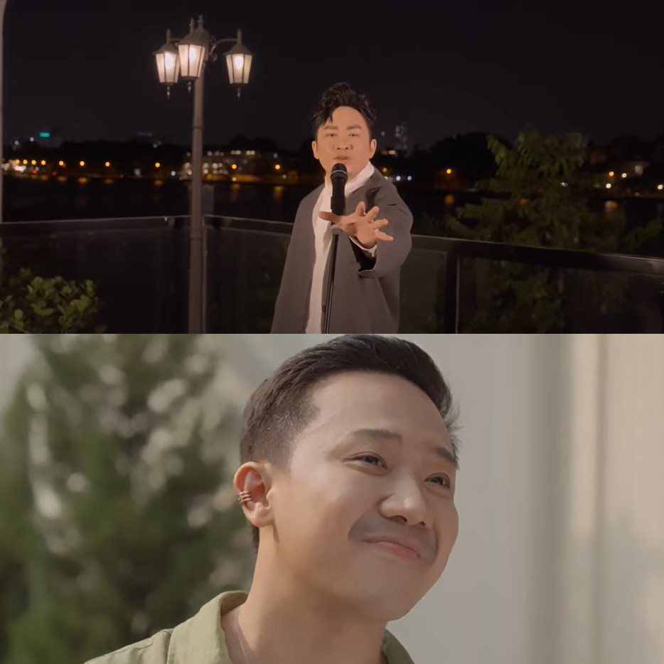 Trấn Thành, Tùng Dương góp mặt trong MV “Tướng phu thê“. Ảnh: Cắt từ video