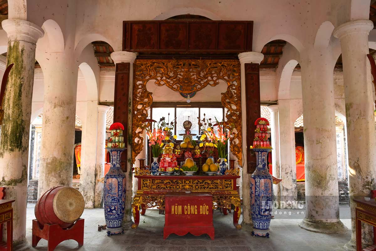 Khu vực đình Hát. Ảnh Hà Vi
