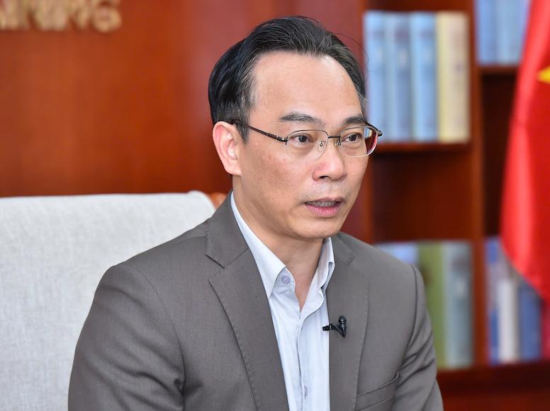 Thứ trưởng Bộ GDĐT Hoàng Minh Sơn. Ảnh: Trần Hiệp