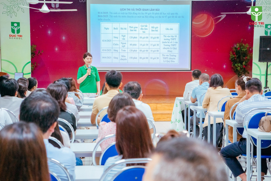 Trường Tiểu học - THCS Đức Trí gặp mặt cha mẹ học sinh khối lớp 9 trước khi bước vào giai đoạn nước rút để ôn tập. truong-tieu-hoc-thcs-duc-tri.jpg