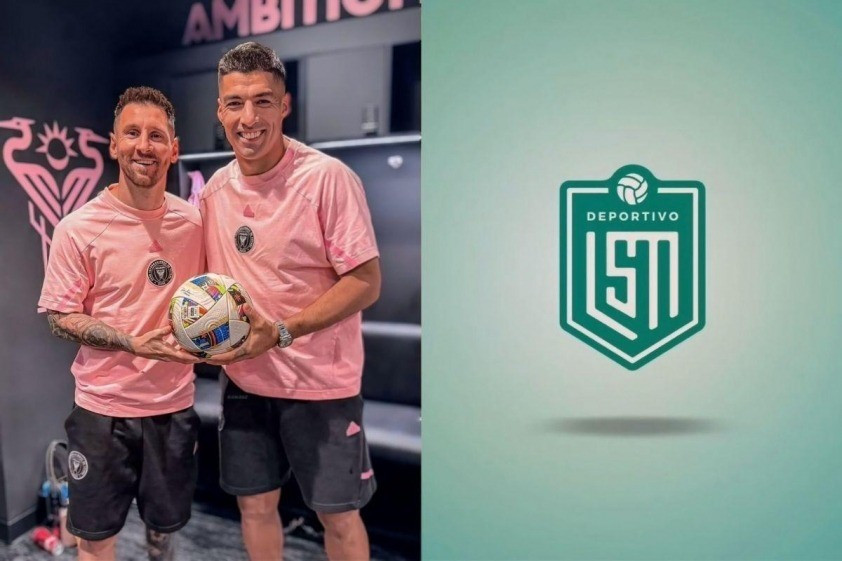 Lionel Messi và Luis Suarez cùng sáng lập câu lạc bộ bóng đá mới mang tên Deportivo LSM tại Uruguay. messi.jpg