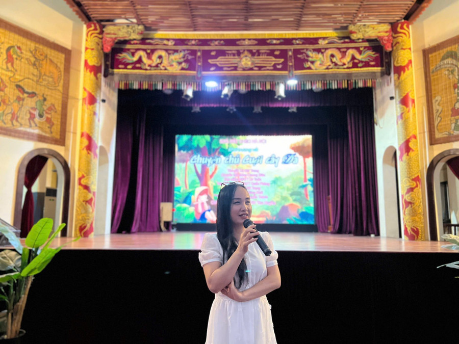 NSND Thu Huyền chỉ đạo nghệ thuật vở “Chuyện chú Cuội cây đa”. chu-cuoi-3.jpg