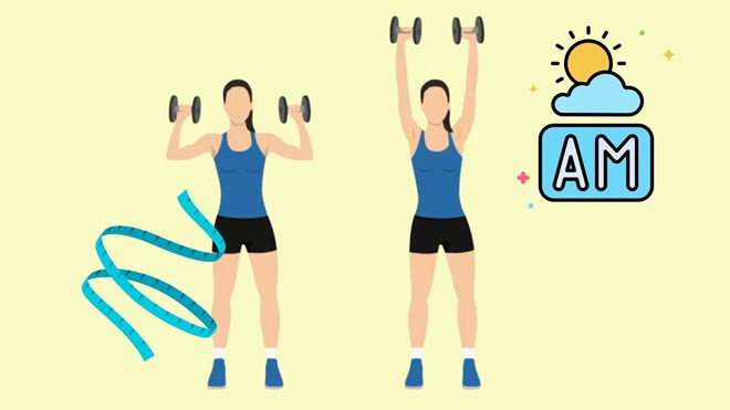 Tập thể dục 15 phút vào buổi sáng giúp phụ nữ có eo thon dáng đẹp