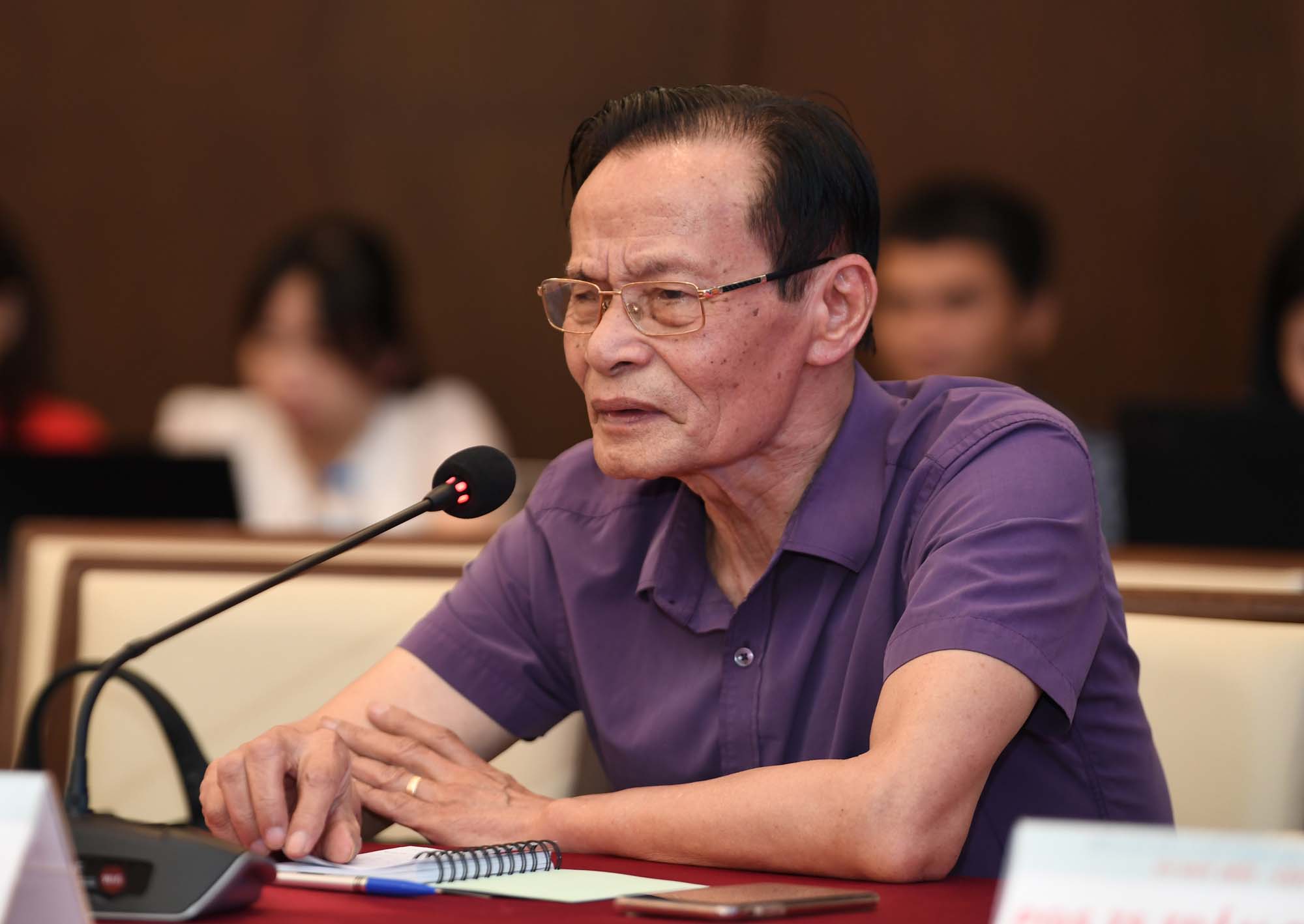 TS. Lê Xuân Nghĩa - Nguyên Phó chủ tịch Ủy ban Giám sát tài chính quốc gia, Viện trưởng Viện Tư vấn phát triển. Ảnh: Hoàng Anh.