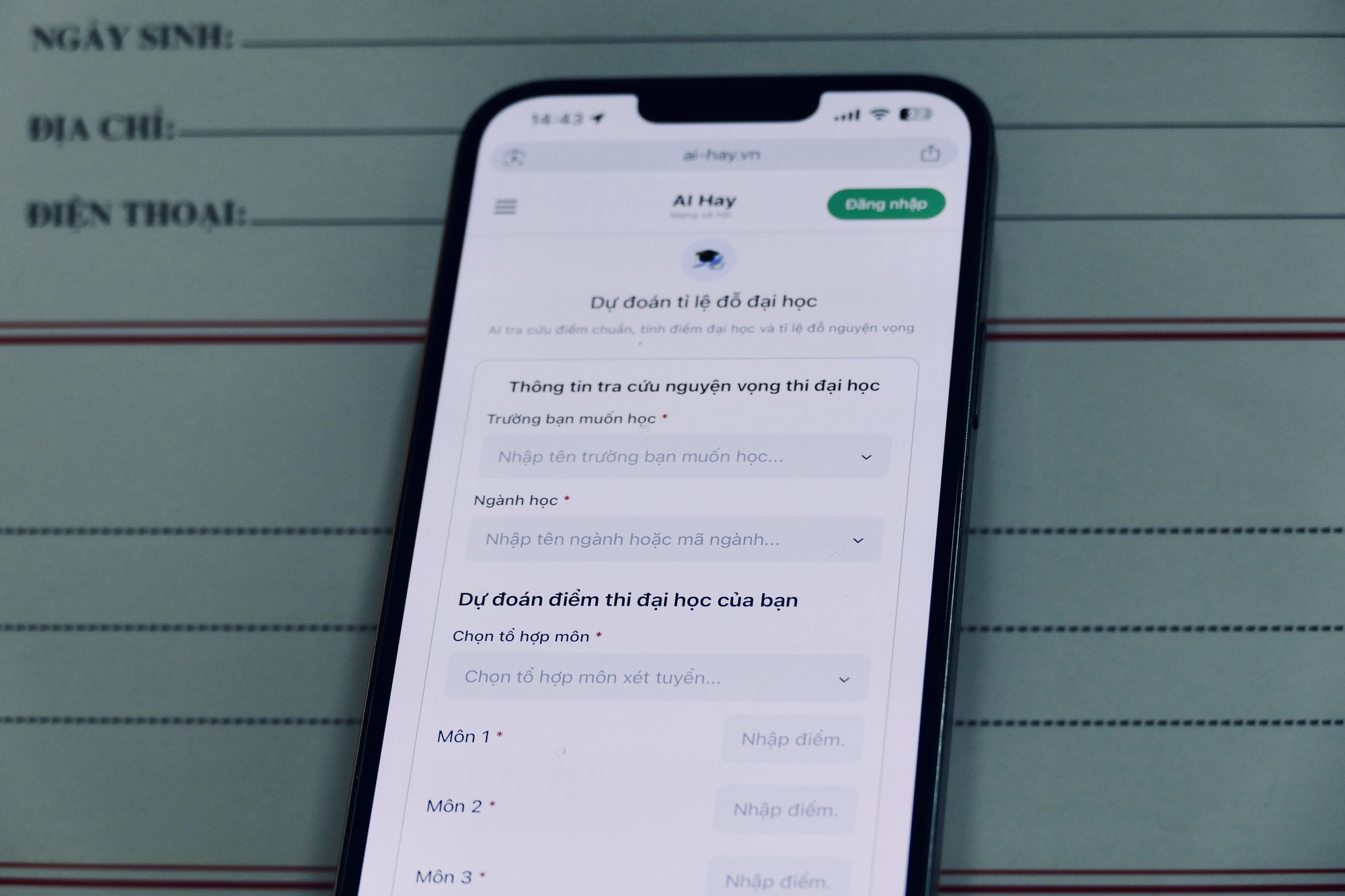 Một ứng dụng AI tung tính năng đoán trước cơ hội đỗ đại học- Ảnh 1. Một ứng dụng AI tung tính năng đoán trước cơ hội đỗ đại học- Ảnh 1.