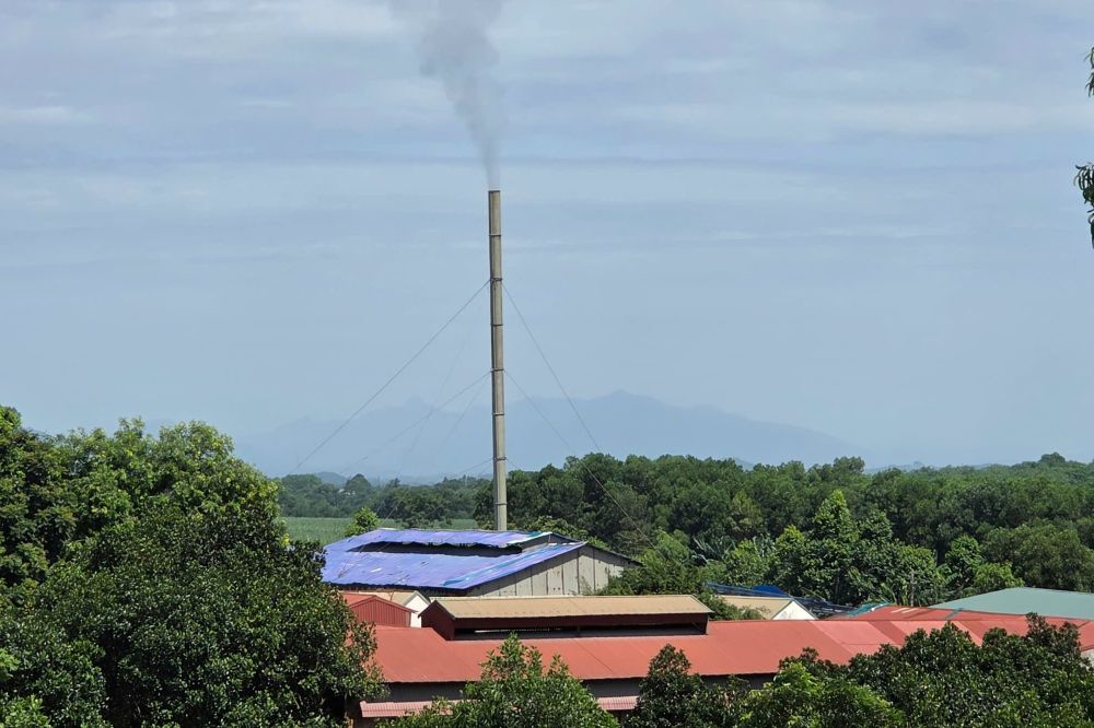 Nơi sản xuất của Công ty cổ phần phân bón Nhật Long. Ảnh: Minh Hoàng
