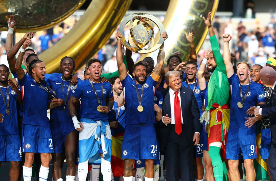 Chelsea nhận thưởng hậu hĩnh sau khi giành chức vô địch FIFA Club World Cup 2025. chelsea-9-7180.jpg