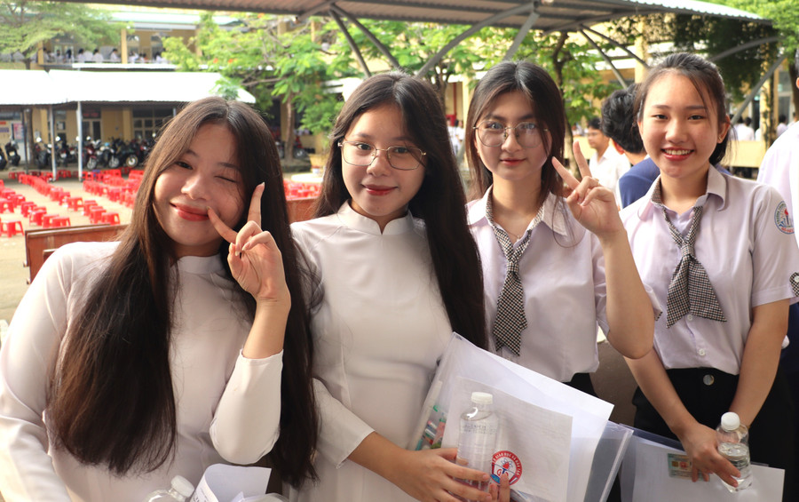Thí sinh Cà Mau tham dự Kỳ thi tốt nghiệp THPT 2025.