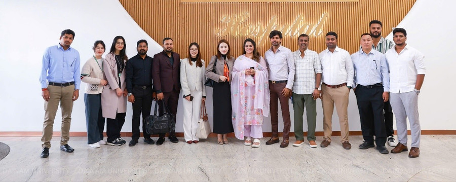 Đại học Đại Nam và đối tác Ấn Độ thăm, làm việc với các bệnh viện sẽ là nơi học lâm sàng của sinh viên y khoa quốc tế. 139.jpg